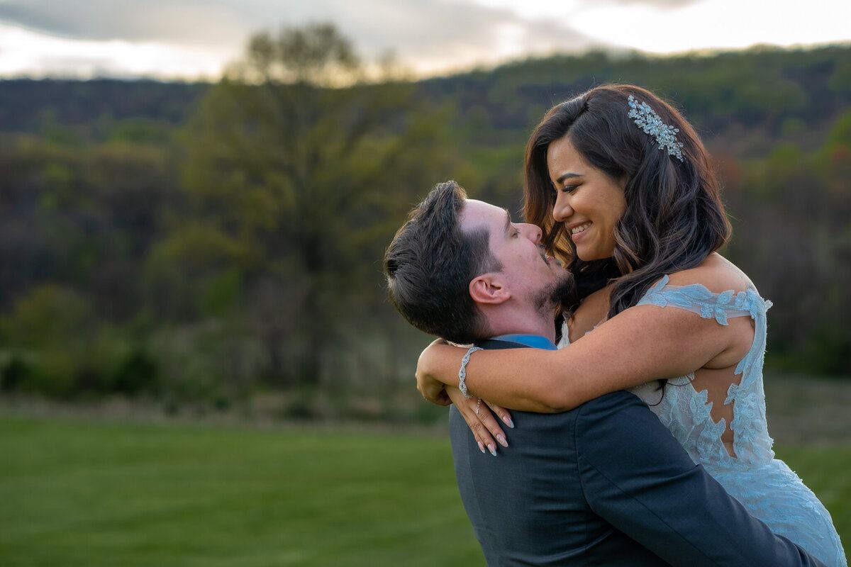 Shenandoah wedding photographer — Virginia mountain wedding portrait